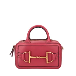 BAULETTO POSITANO CON ACCESSORIO STAFFA COLORE ROSSO SCURO