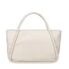 Borsa a mano Cloe con tracolla colore avorio