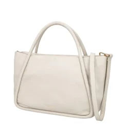 Borsa a mano Cloe con tracolla colore avorio