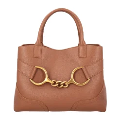 Borsa a mano grande Cecilia colore cuoio