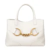 Borsa a mano grande Cecilia colore bianco