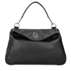 Borsa a mano grande Rebecca in pelle colore nero