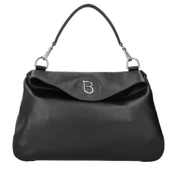 Borsa a mano grande Rebecca in pelle colore nero