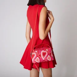 BORSA A MANO PICCOLA ANTIBES COLORE ROSSO