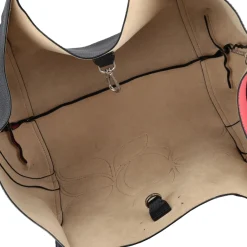 Borsa grande con patch Marcella colore nero
