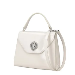 Borsa media Jaqueline colore avorio