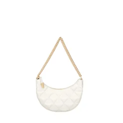 BORSA MEZZALUNA ADELE COLORE BIANCO
