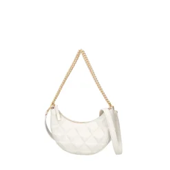 BORSA MEZZALUNA ADELE COLORE BIANCO