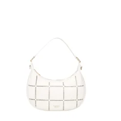 BORSA MEZZALUNA CAORLE CON TRACOLLA COLORE BIANCO