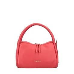 Borsa piccola con tracolla Cloe colore corallo