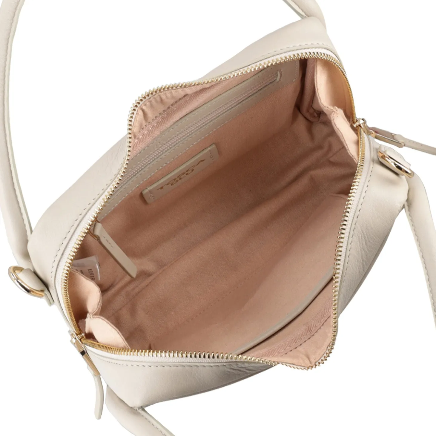 Borsa piccola con tracolla Cloe colore avorio