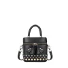 BORSA RIGIDA PALINURO CON BORCHIE COLORE NERO