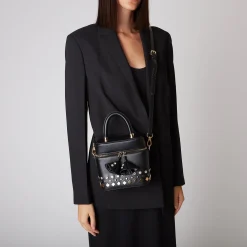 BORSA RIGIDA PALINURO CON BORCHIE COLORE NERO