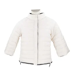 CAPO SPALLA DOUBLE FACE SPRING COLORE AVORIO
