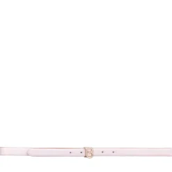 Cintura in pelle colore rosa