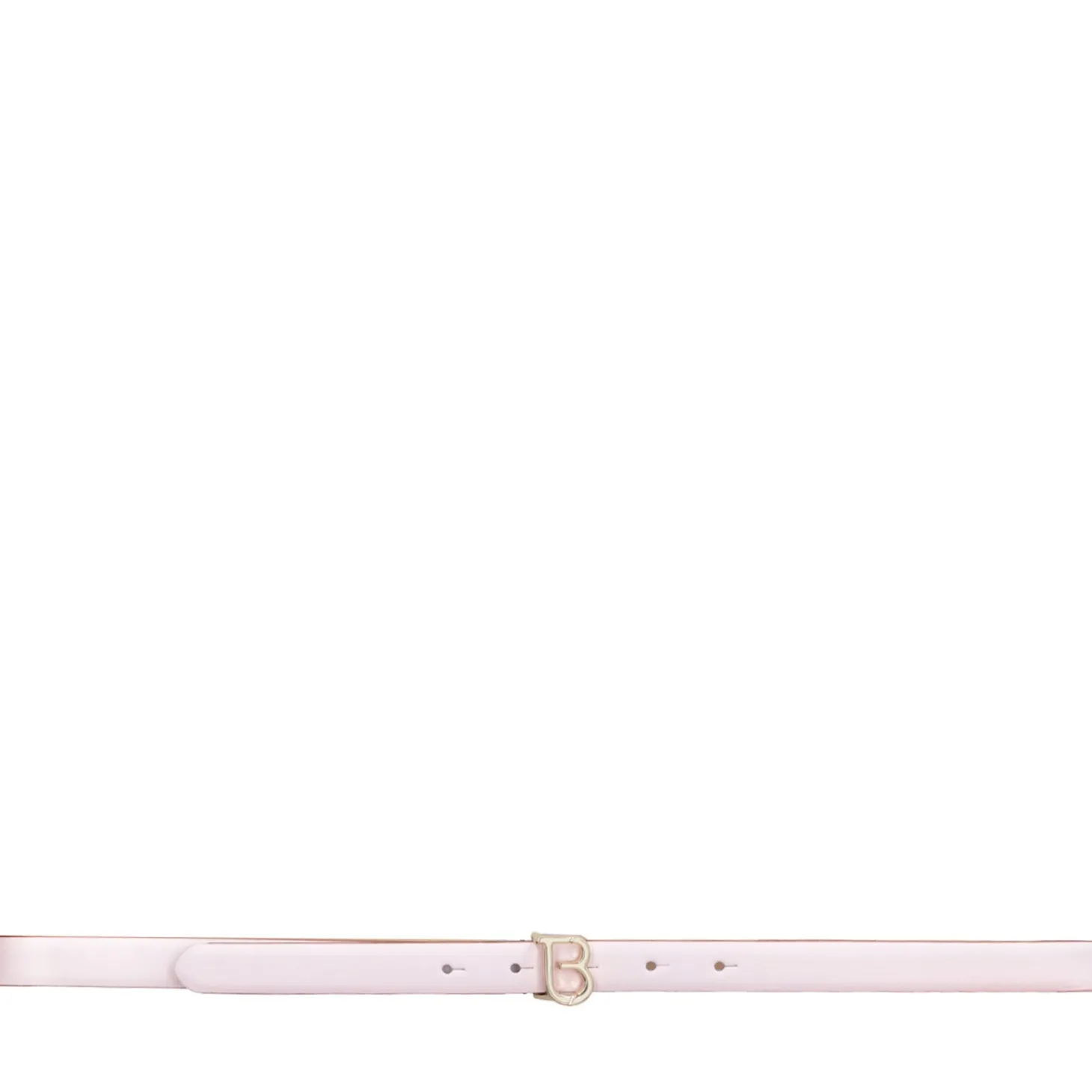 Cintura in pelle colore rosa