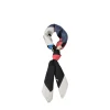 Foulard in seta Rebecca colore nero