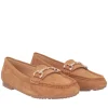 Mocassino Coco in pelle scamosciata colore cuoio