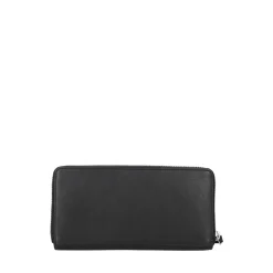 Portafoglio grande con zip tiny bags colore nero