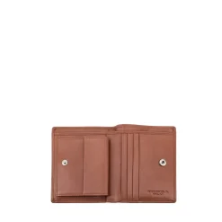 Portafoglio medio tiny bags colore cuoio