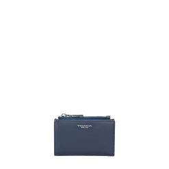 Portafoglio piccolo con zip tiny bags colore blu