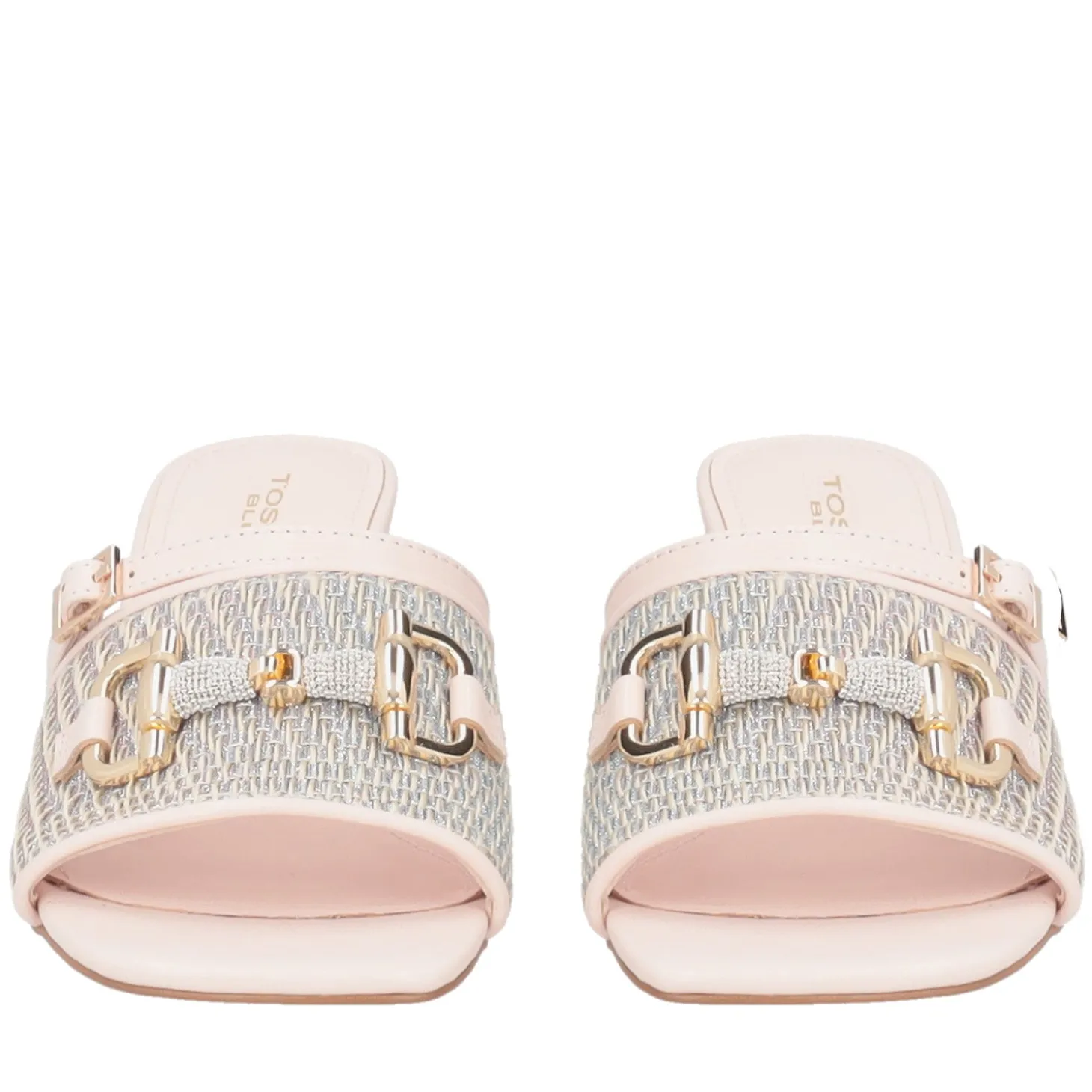 Sandalo Ocean con accessorio colore cipria