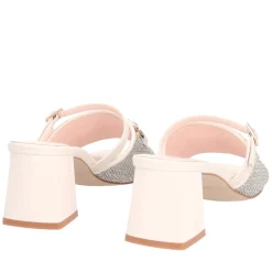 Sandalo Ocean con accessorio colore avorio