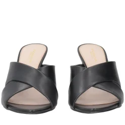 Sandalo Saffron in pelle colore nero