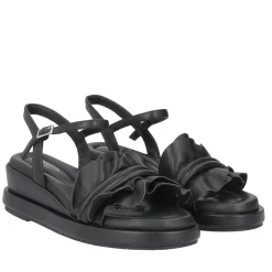 Sandalo Star in pelle colore nero