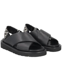 Sandalo Summerlyn in pelle colore nero