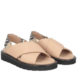 Sandalo Summerlyn in pelle colore beige