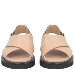 Sandalo Summerlyn in pelle colore beige