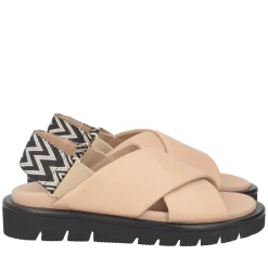 Sandalo Summerlyn in pelle colore beige