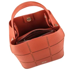 SECCHIELLO CAORLE CON TRACOLLA COLORE CUOIO