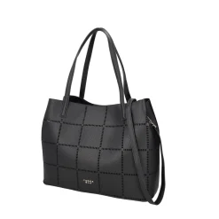 SHOPPING BAG CAORLE CON TRACOLLA COLORE NERO