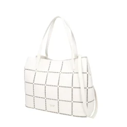 SHOPPING BAG CAORLE CON TRACOLLA COLORE BIANCO