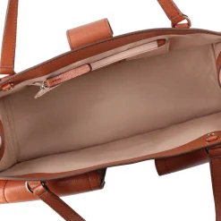 Shopping bag con tasche Elodie colore cuoio