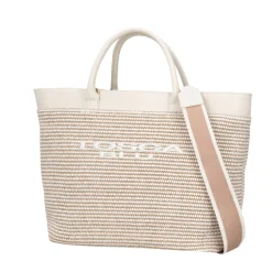 Shopping bag grande Milano colore avorio
