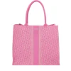 SHOPPING GRANDE LOGATA SAINT TROPEZ COLORE ROSA