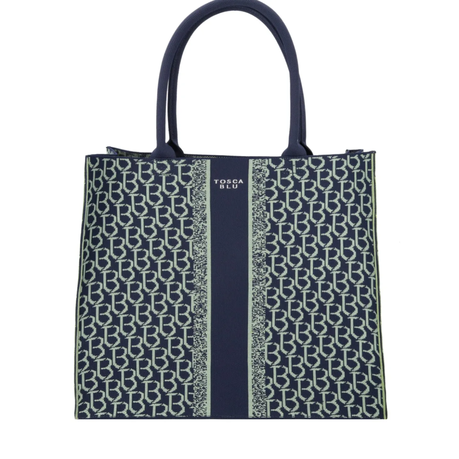SHOPPING GRANDE LOGATA SAINT TROPEZ COLORE BLU