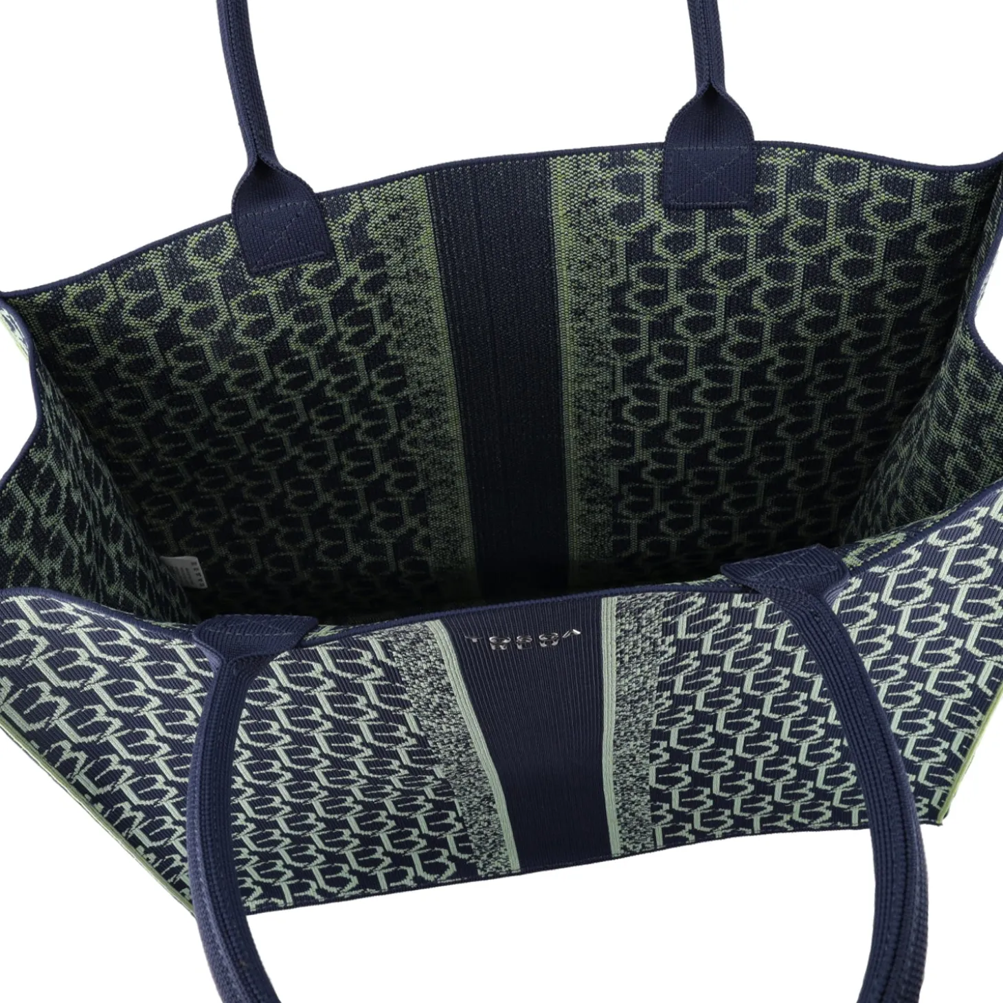 SHOPPING GRANDE LOGATA SAINT TROPEZ COLORE BLU