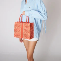 SHOPPING LOGATA SAINT TROPEZ COLORE CORALLO