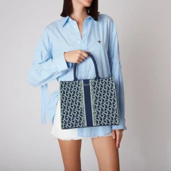 SHOPPING LOGATA SAINT TROPEZ COLORE BLU