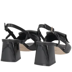 Slingback Ocean in pelle colore nero
