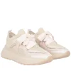 Sneaker Bay in tessuto colore beige/rosa