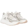 Sneaker Bay in tessuto colore bianco/beige