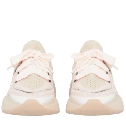 Sneaker Bay in tessuto colore beige/rosa