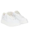 SNEAKER BELLATRIX CON PERLE COLORE BIANCO