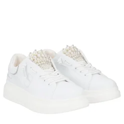 SNEAKER BELLATRIX CON PERLE COLORE BIANCO