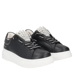 SNEAKER BELLATRIX CON PERLE COLORE NERO